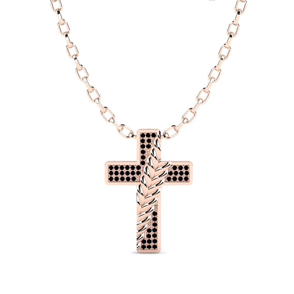 9ct Rose Gold Men's Pendant Locmariaquer