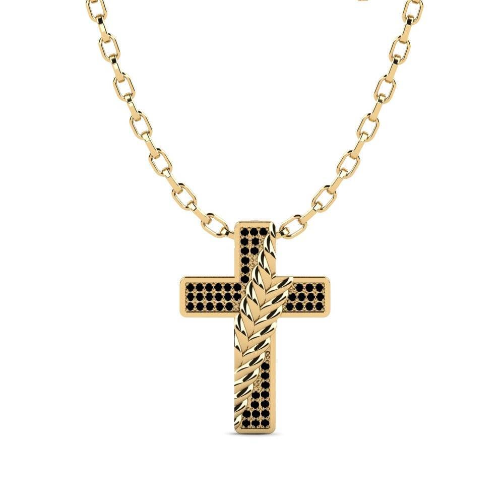 14k Oro Amarillo Colgante para hombre Locmariaquer