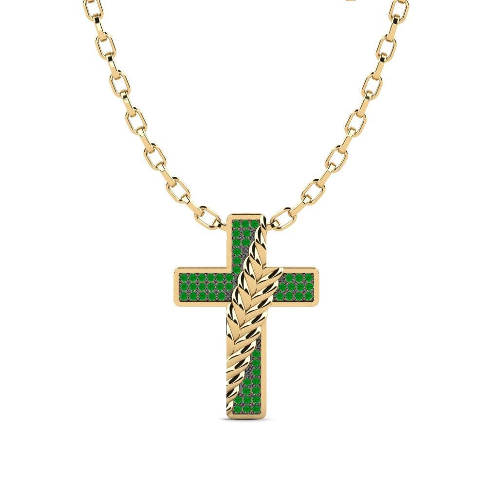Emerald Men's Pendant Locmariaquer
