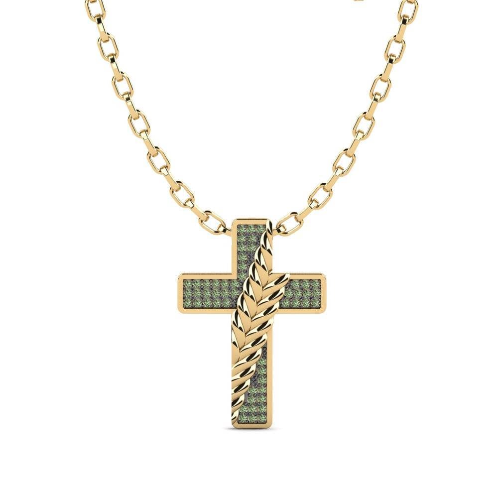 Green Diamond Men's Pendant Locmariaquer