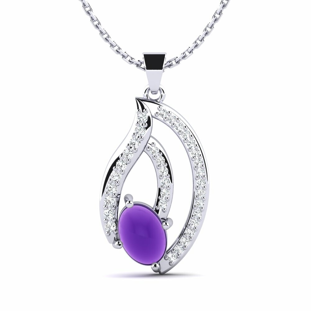 Damen anhänger Loelia Amethyst