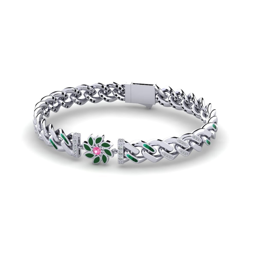 Pink Sapphire Women's Bracelet Loganna