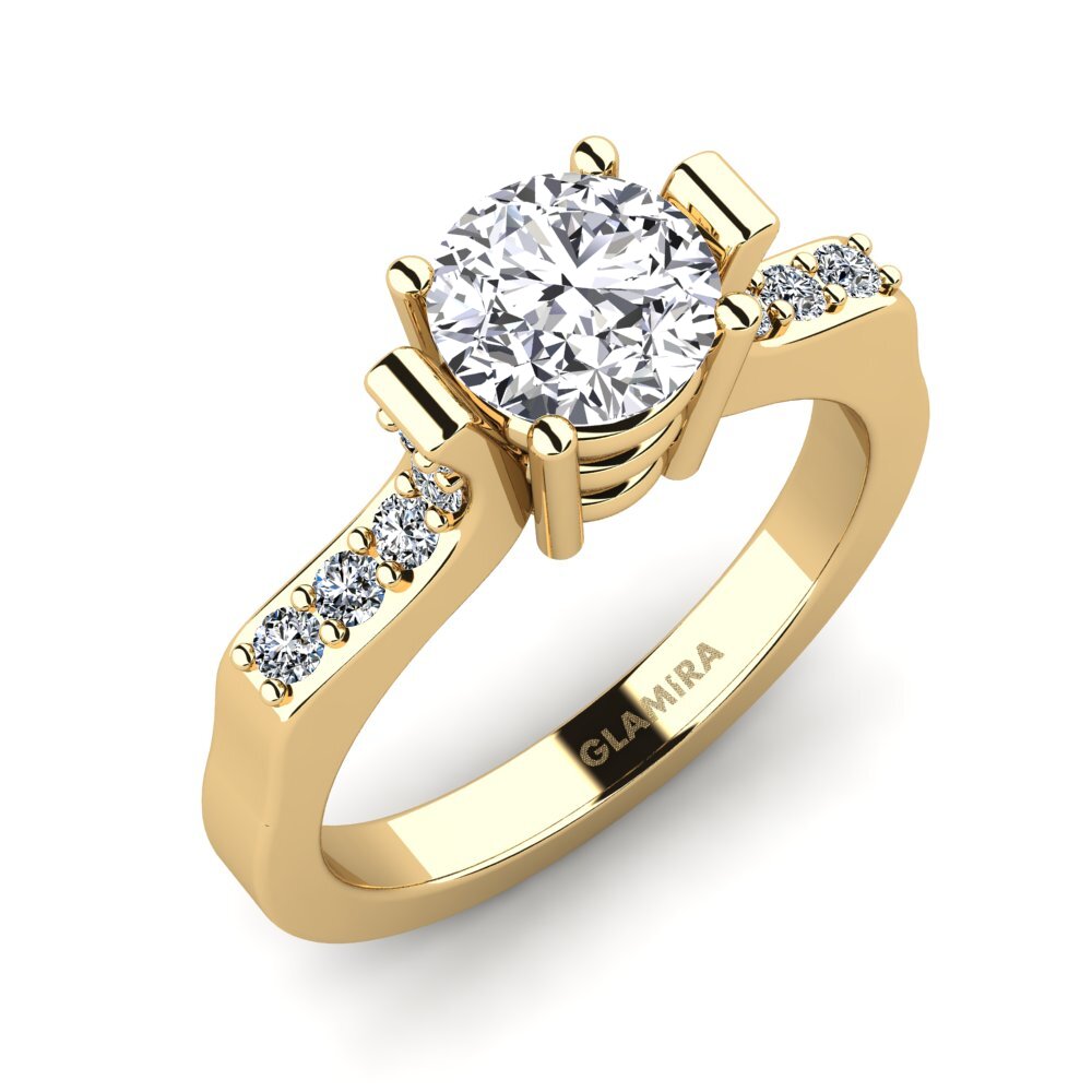 Lab Grown Diamond Engagement Ring Logd