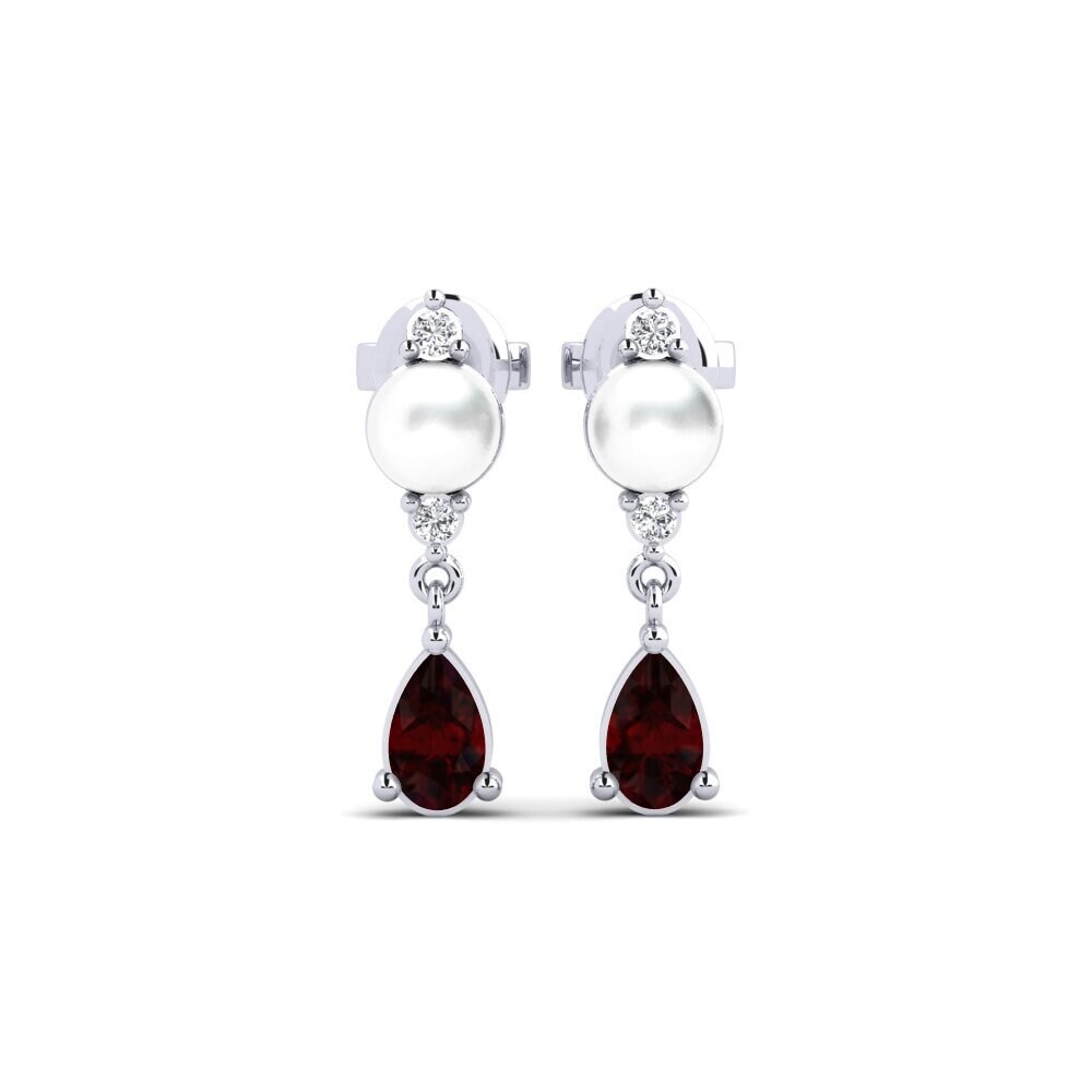 Garnet Women's Earring Loirevalley