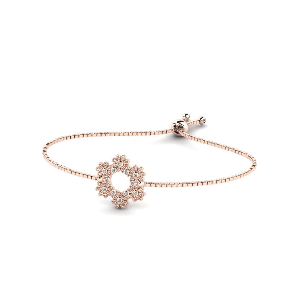 9ct Rose Gold Women's Bracelet Longing