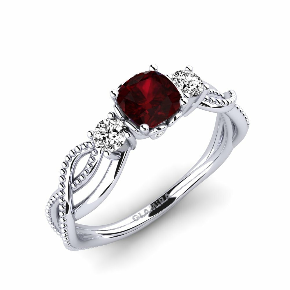 Garnet Engagement Ring Lordecita