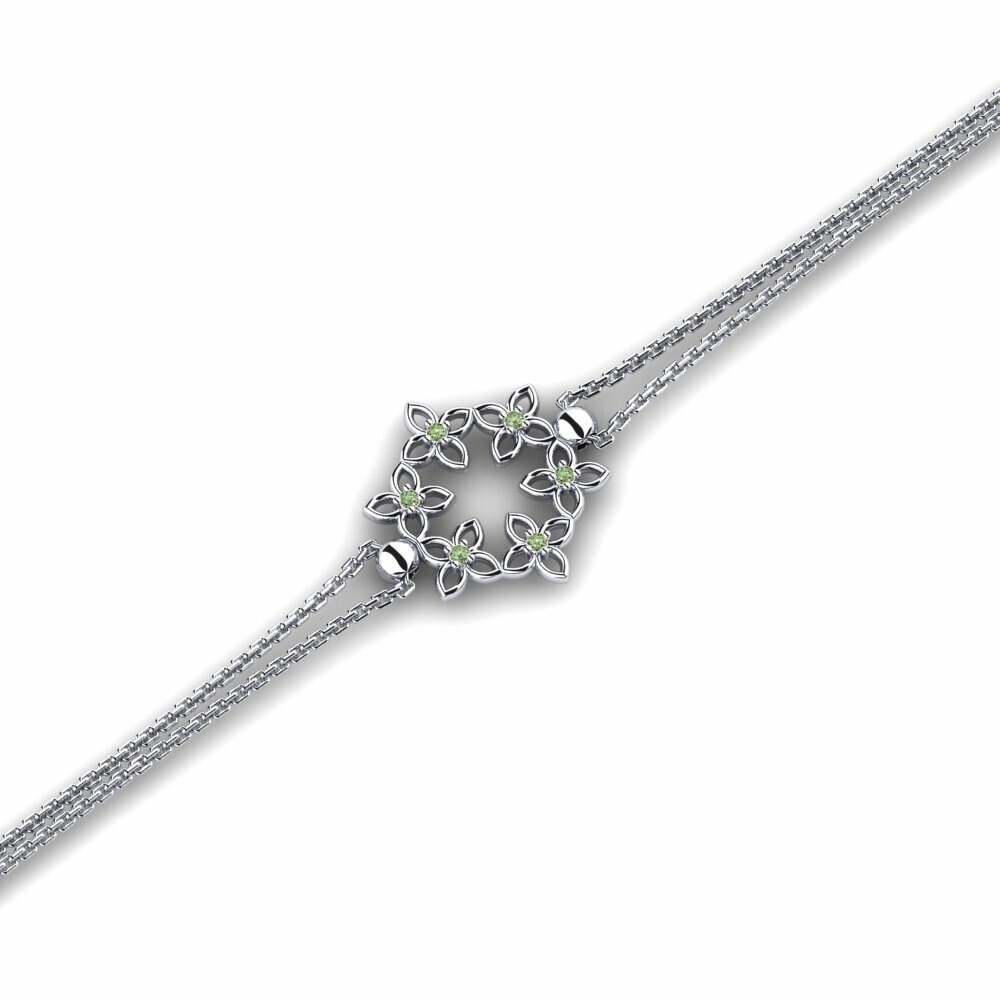 Diamant Vert Bracelet pour femme Lorea