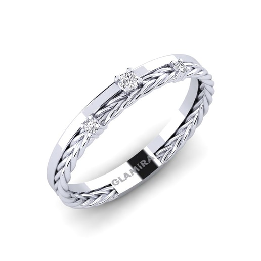 Ring Lorenz 585 White Gold & Diamond