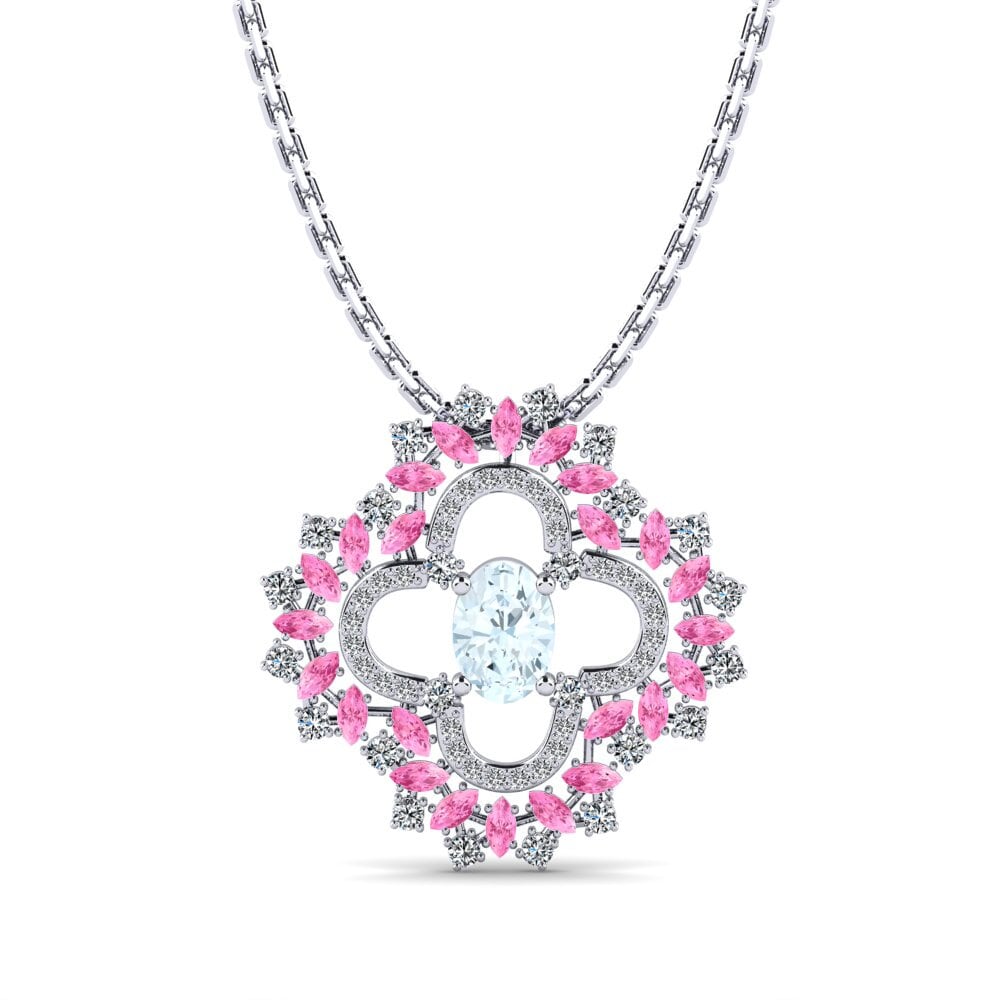 Aquamarine Women's Pendant Lorenzo