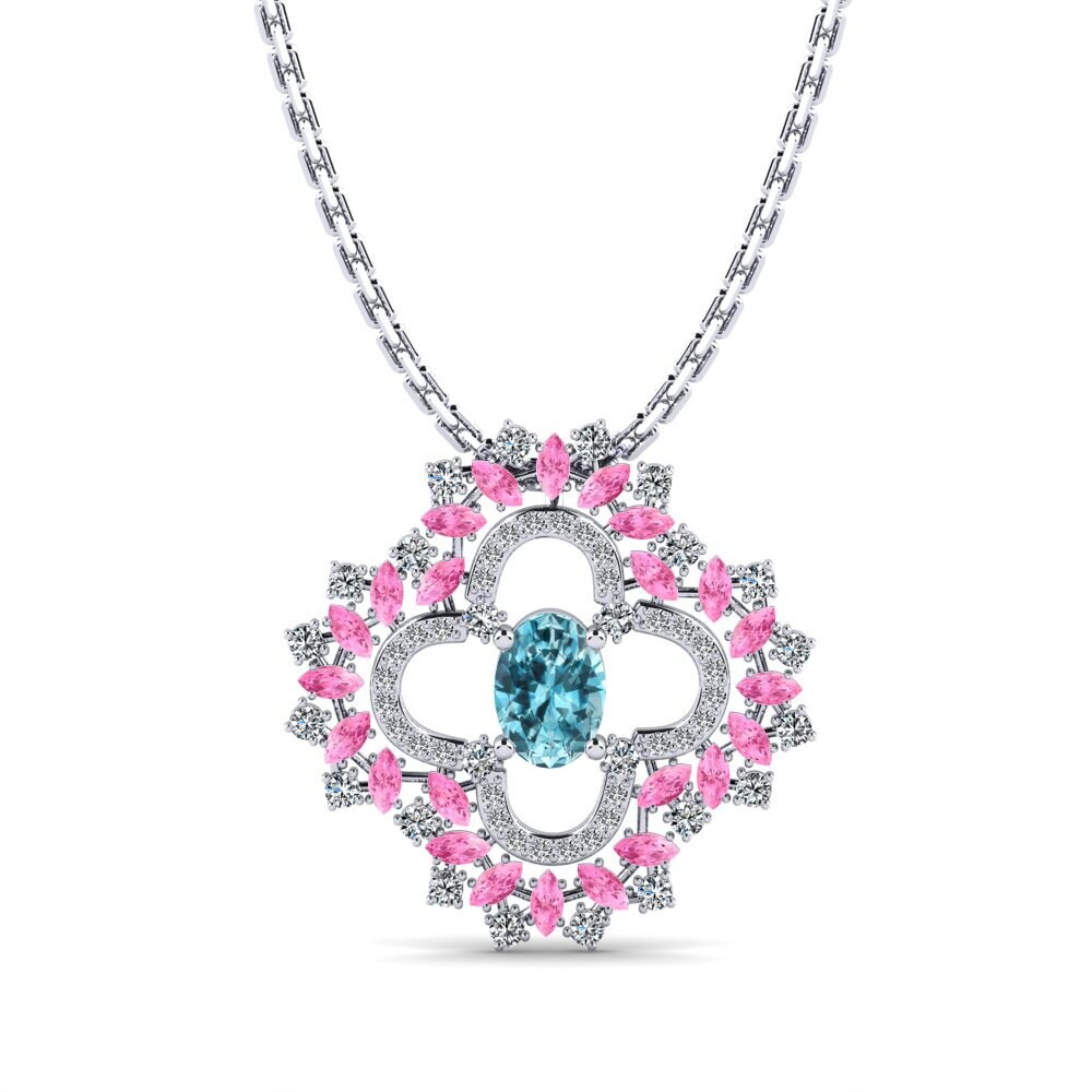 Blue Zircon Women's Pendant Lorenzo