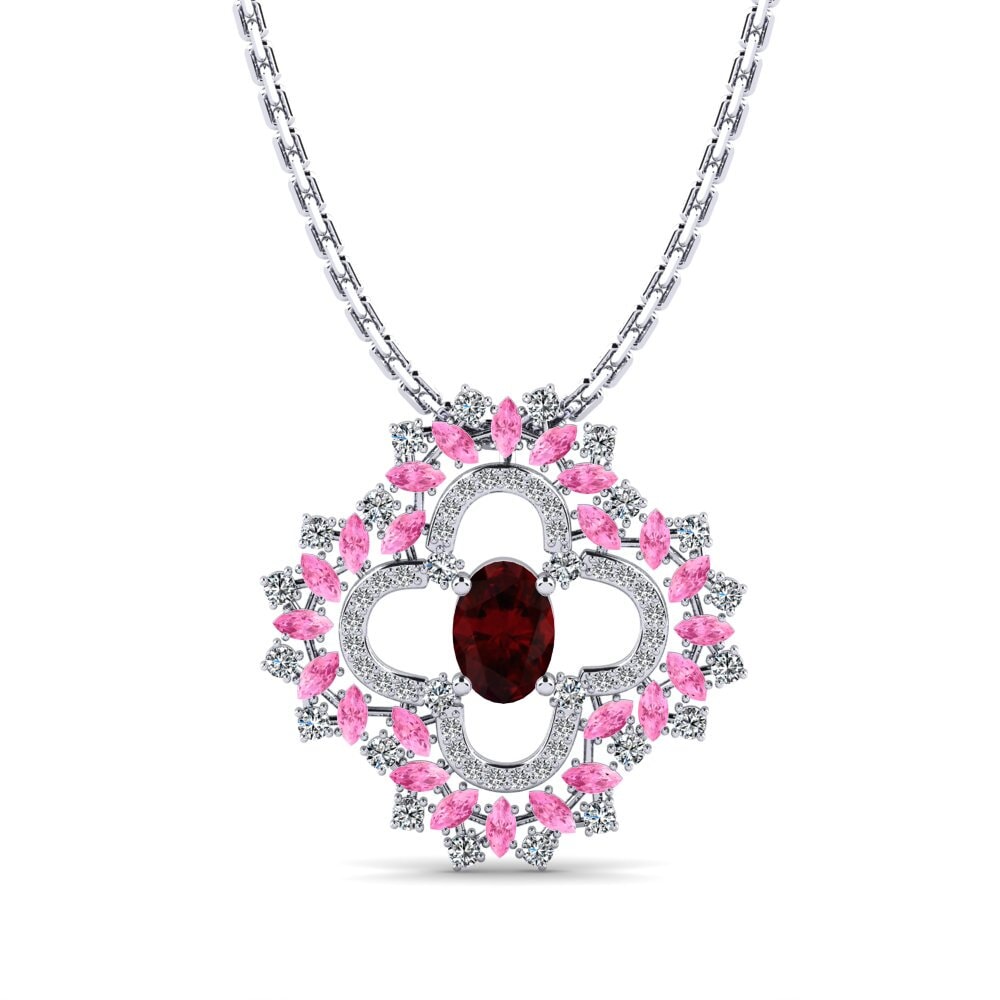 Garnet Women's Pendant Lorenzo