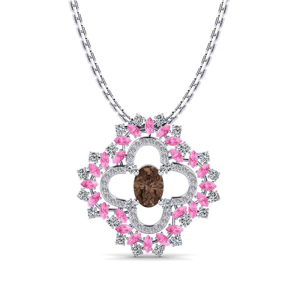 Smoky Quartz Women's Pendant Lorenzo
