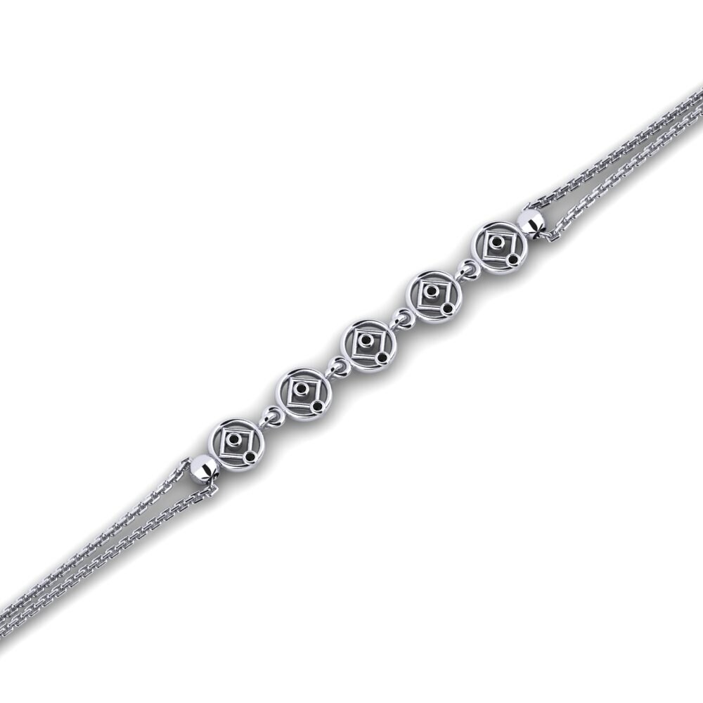 Black Sapphire Women's Bracelet Lorrai
