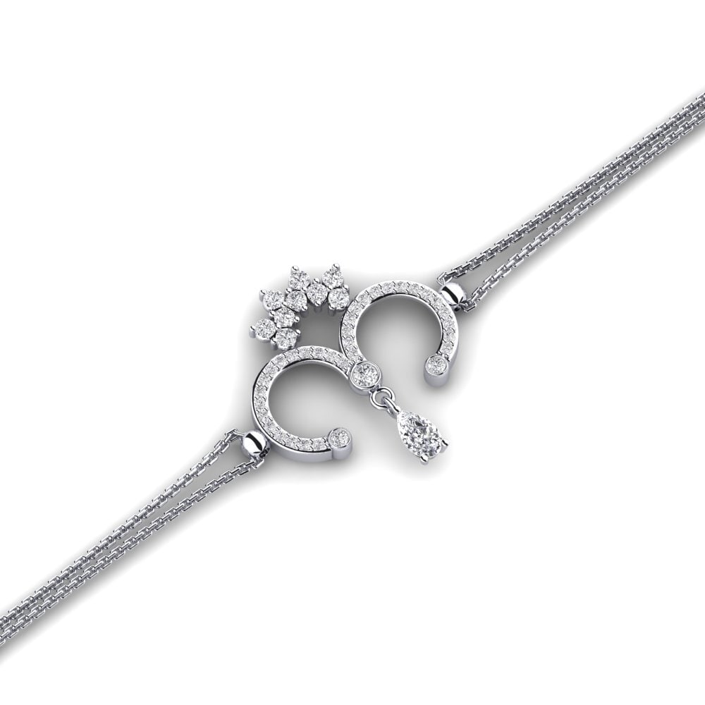 Tropfen Diamant Damen armband Losenoid
