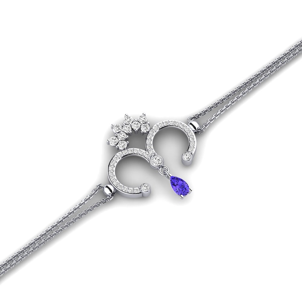 Pera Tanzanita Pulsera de Mujer Losenoid