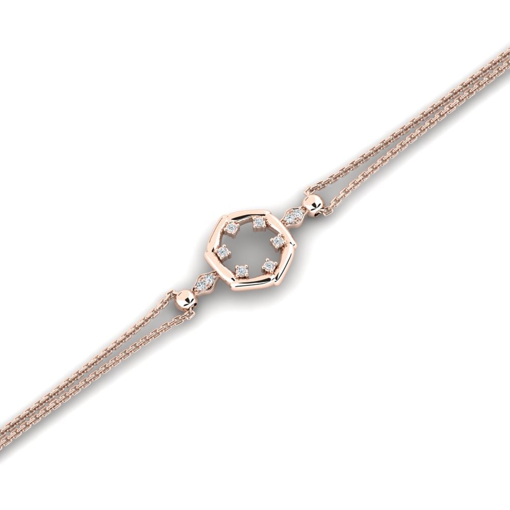 9ct Rose Gold Women's Bracelet Losenoiders