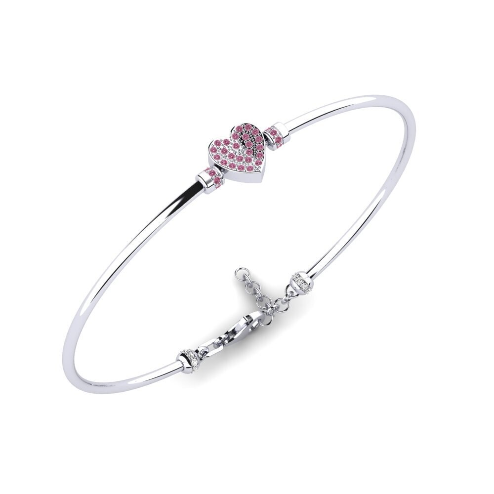 Rhodolite Garnet Women's Bangle Lossing