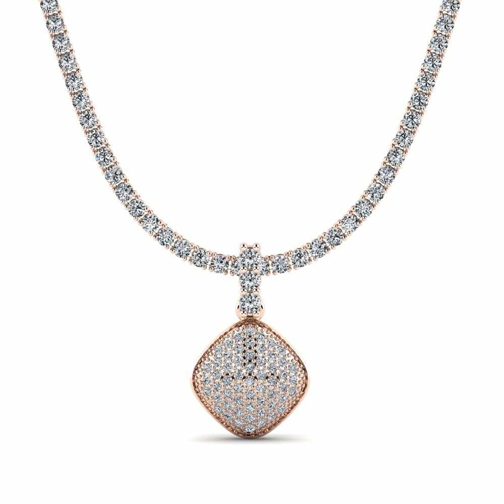 14ct Rose Gold Tennis Lotadi