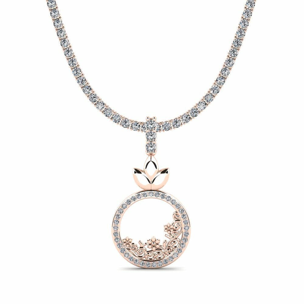 14ct Rose Gold Tennis Lotadixo