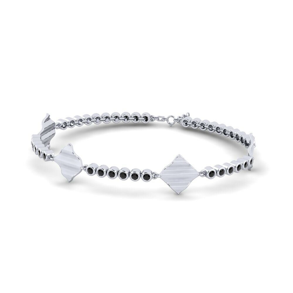 Onyx Noir Bracelet pour femme Loth