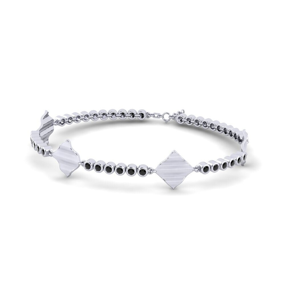 Black Sapphire Women's Bracelet Loth