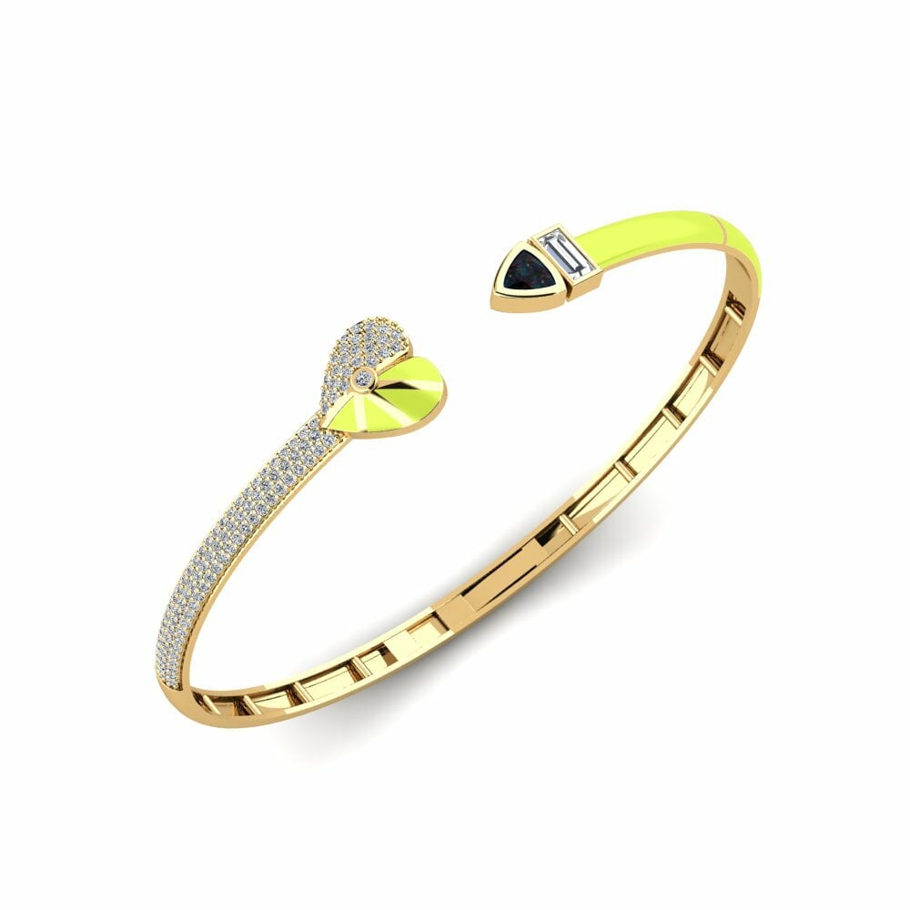 Opale Noire Bracelet pour femme Lovebow