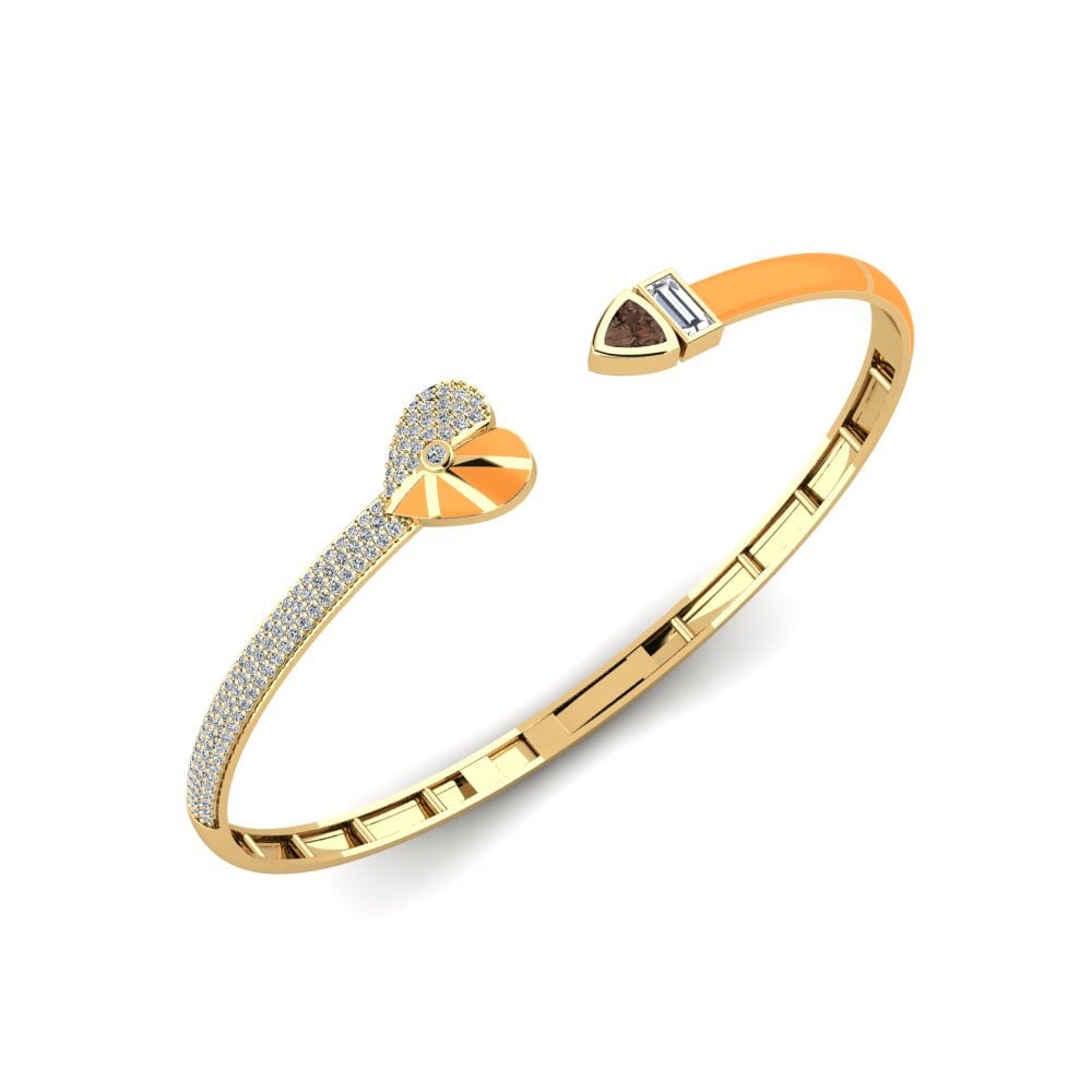 Smoky Quartz Women's Bracelet Lovebow