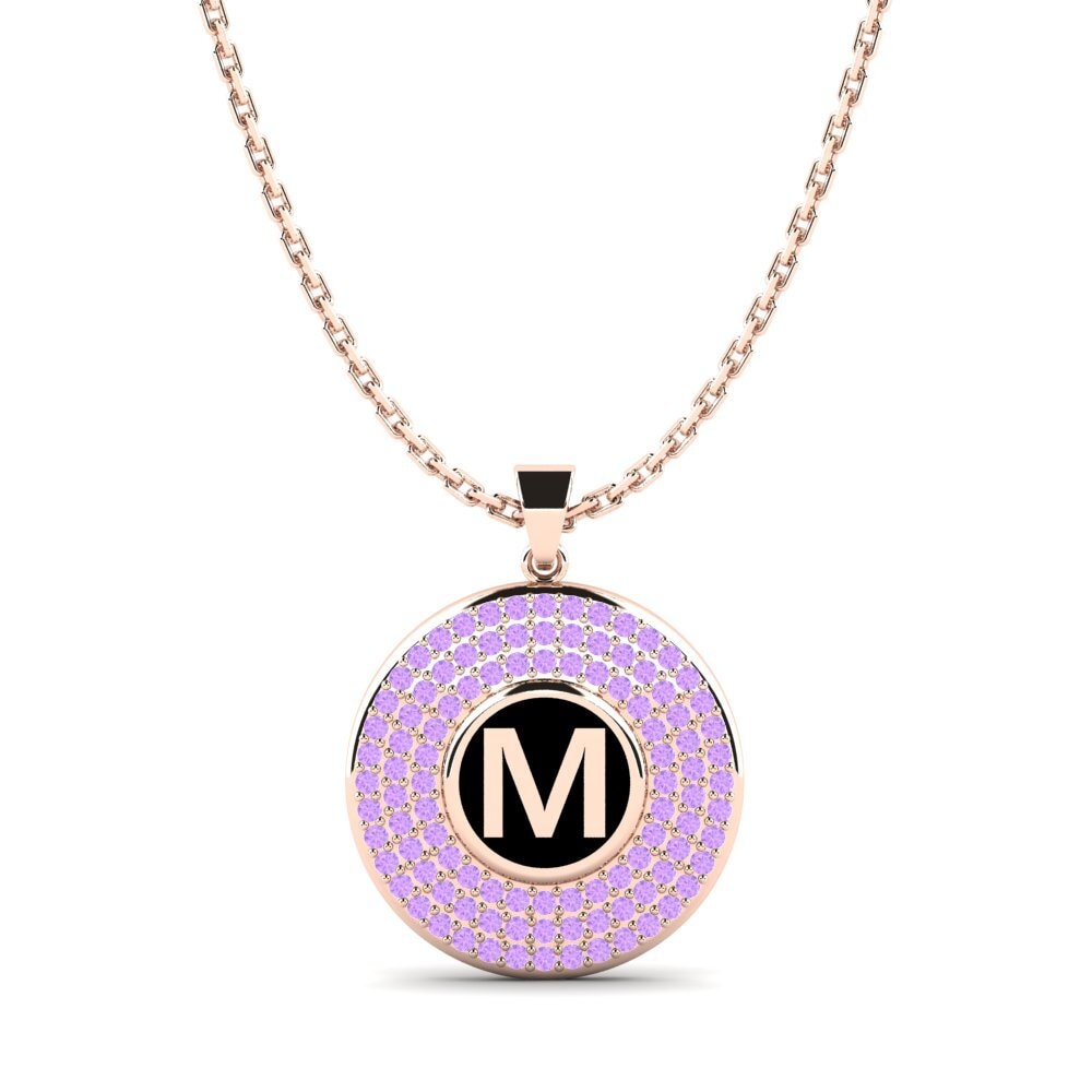 Amethyst Damen anhänger Luba M