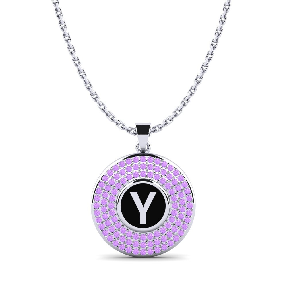 Amethyst Damen anhänger Luba Y