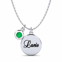 Name Emerald Necklaces