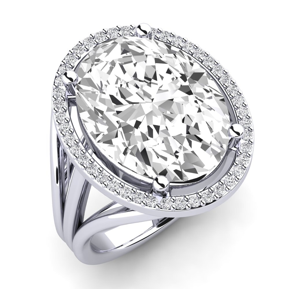 950 Platinum Lab Grown Diamond Ring Lucile