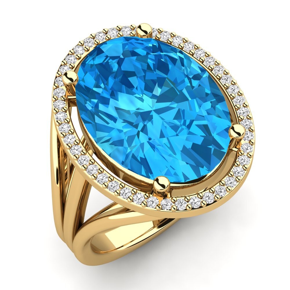 9ct Yellow Gold Ring Lucile