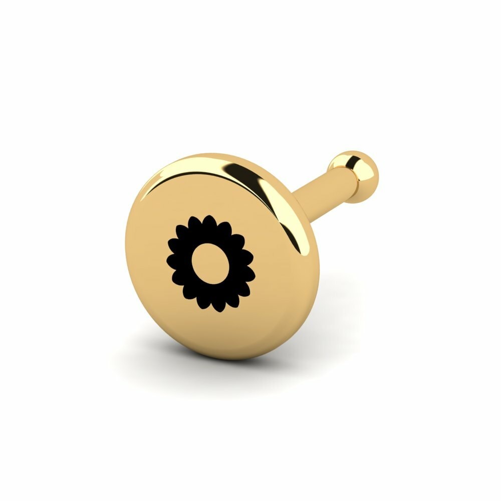 18K Geel Goud Neus Pin Lucio
