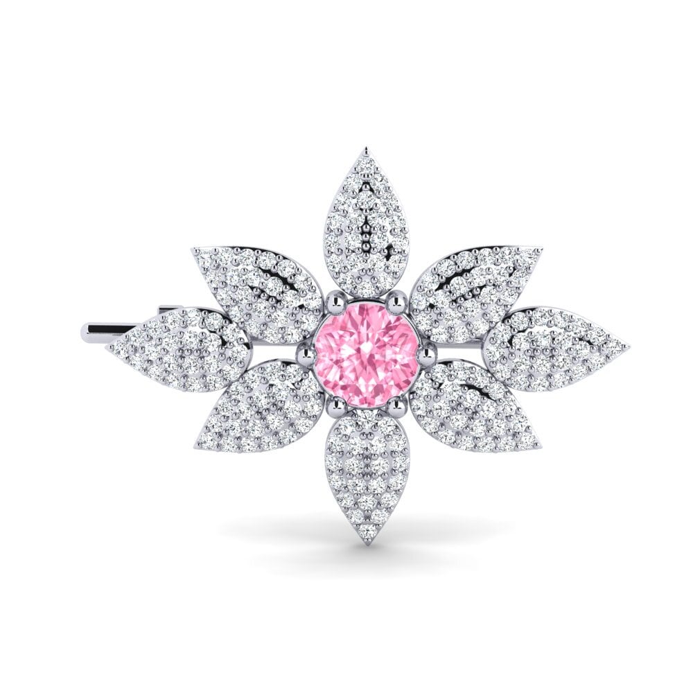 Zafiro Rosado Broche Luczak