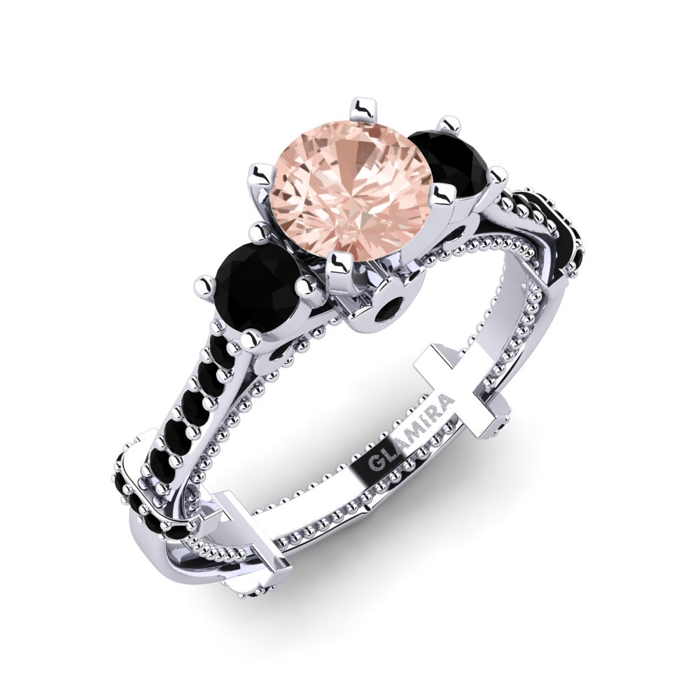 Morganite Bague de fiançailles Luisetta