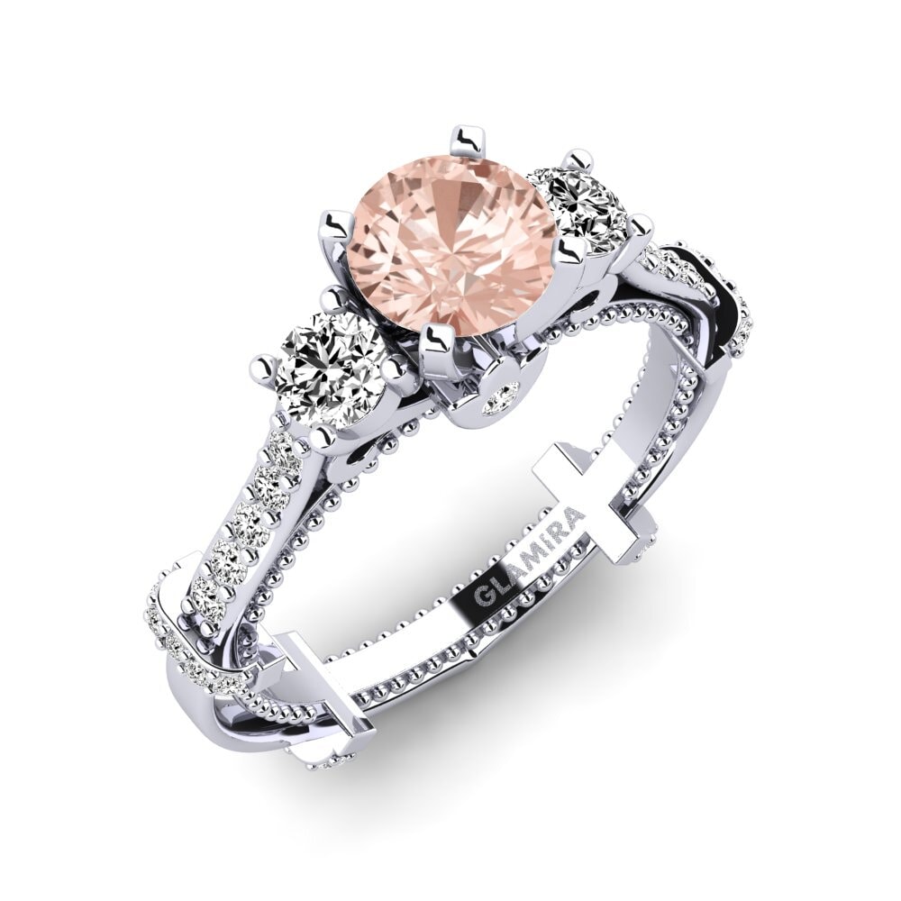 Morganita Anillo de compromiso Luisetta