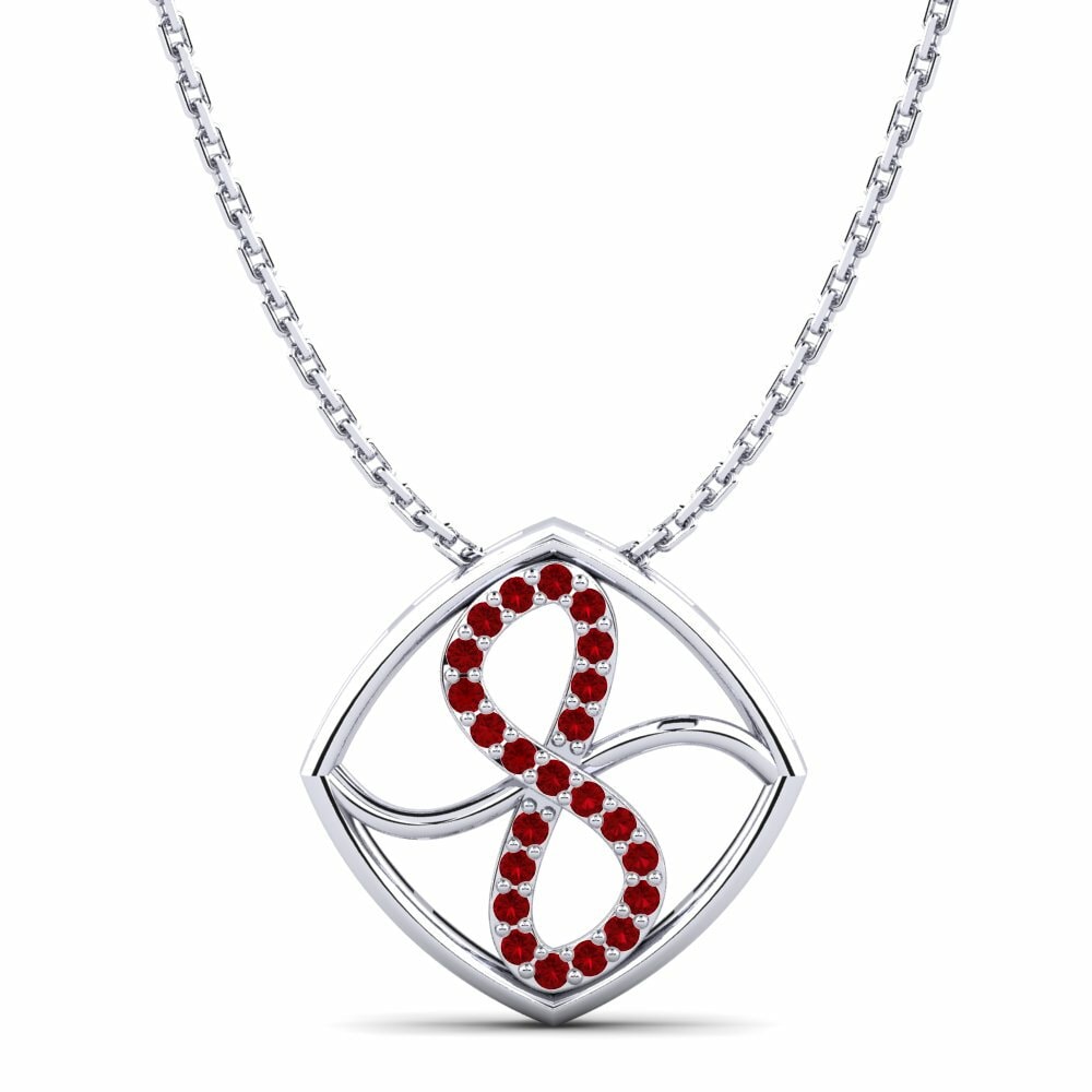 Red Zirconia Women's Pendant Lujan