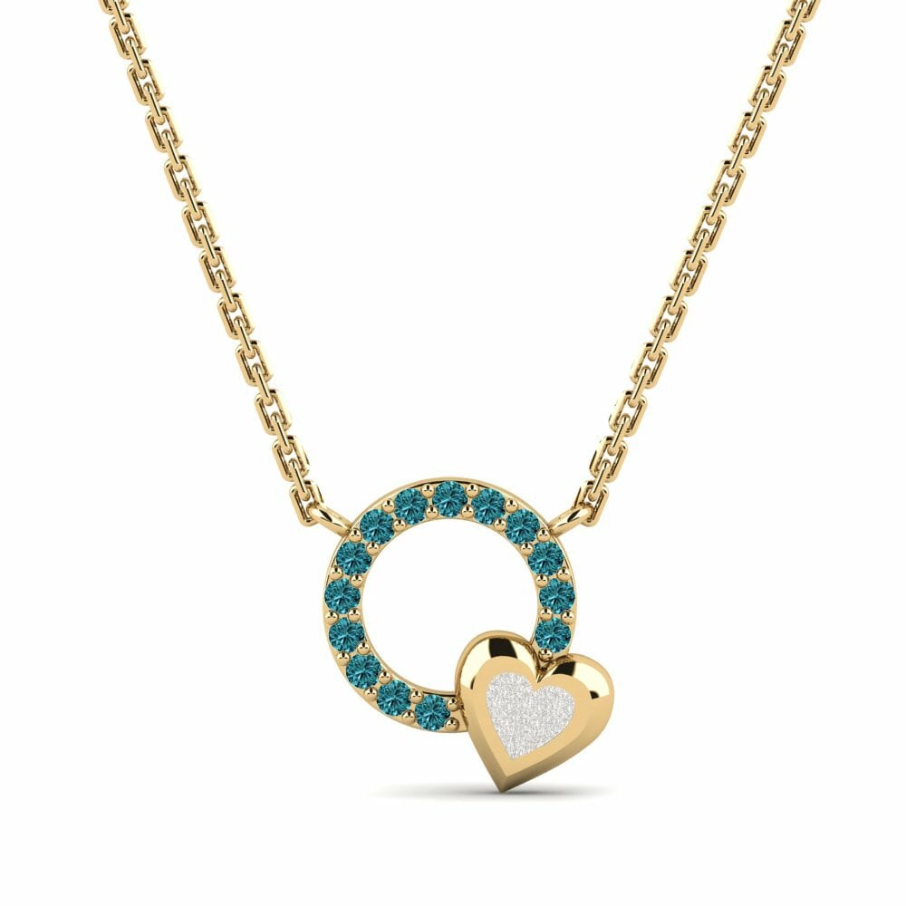 Blue Diamond Necklace Lulepasioni Daughter