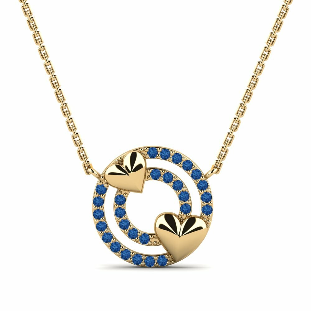 Circonita Azul Oscuro Collar de Mujer Lulepasioni Mother