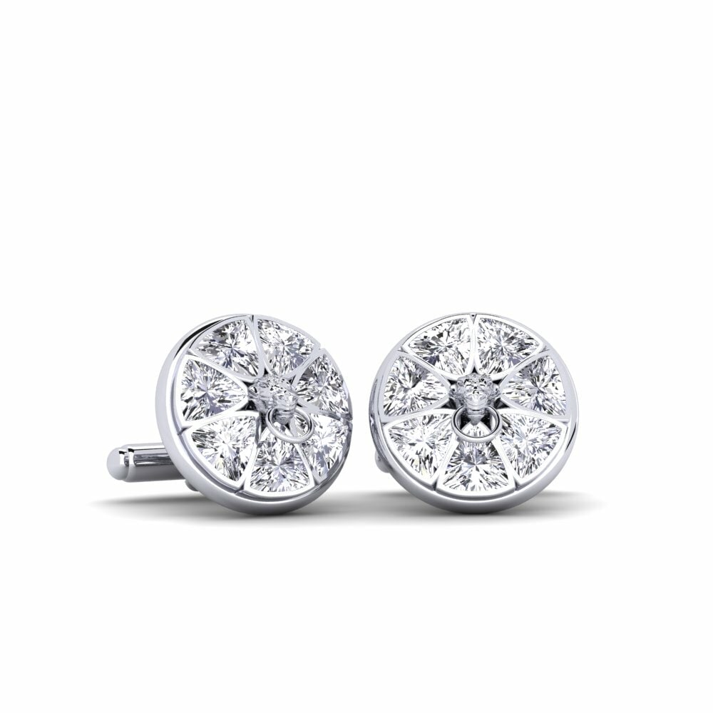 Diamant Bouton de manchette Lunala