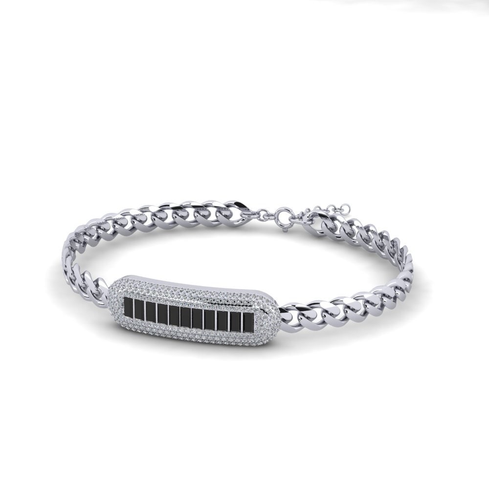 Black Diamond Women's Bracelet Lunasey