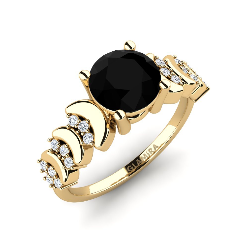 Black Diamond Women's Ring Lupe
