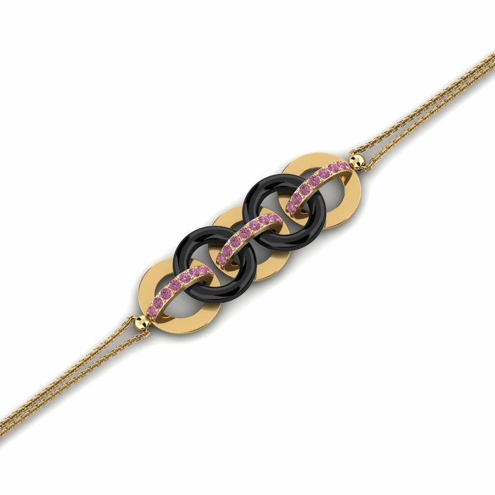 Rhodolite Garnet Women's Bracelet Luper