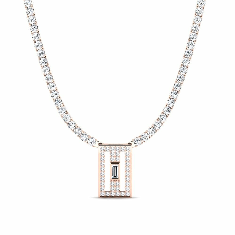 14ct Rose Gold Tennis Luvest