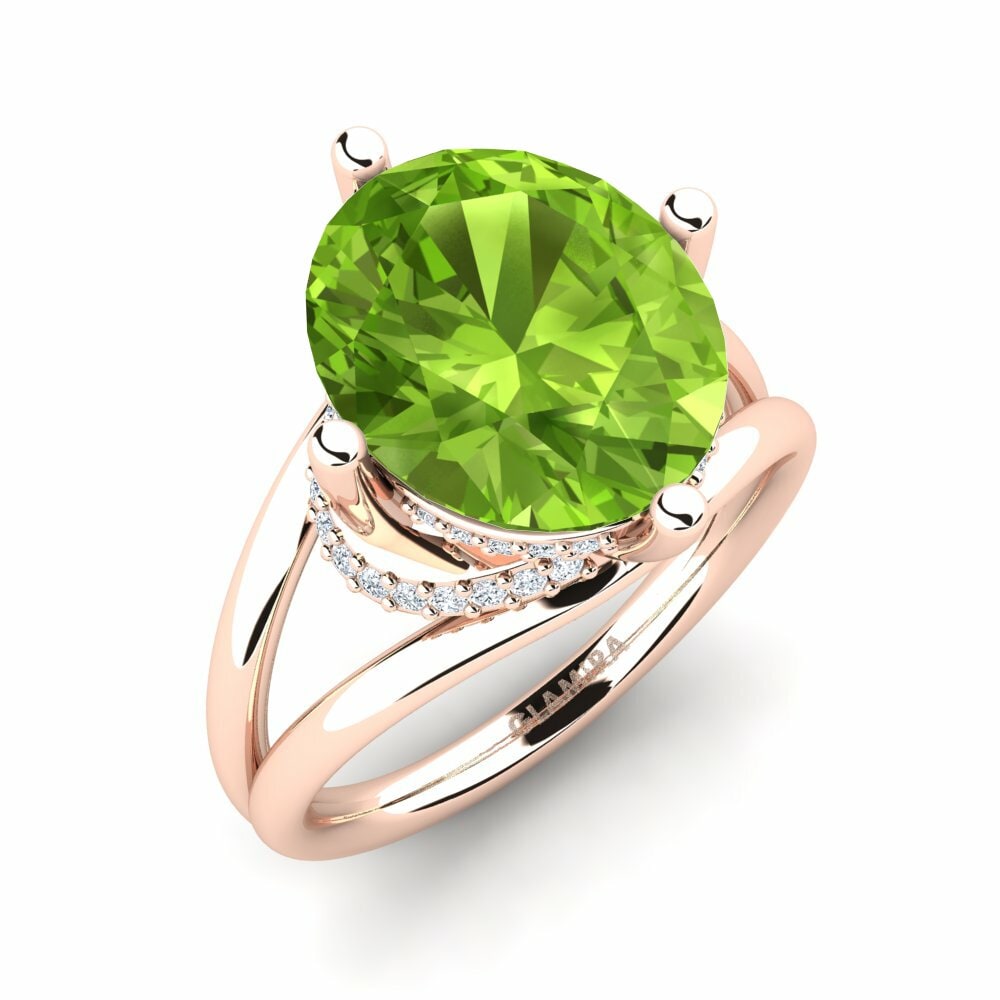 18K Rood Goud Ringen Luzirene