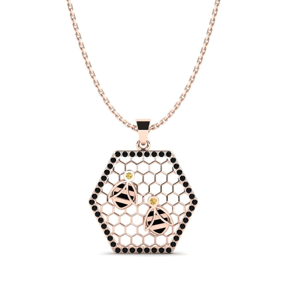 Yellow Diamond Women's Pendant Lydos