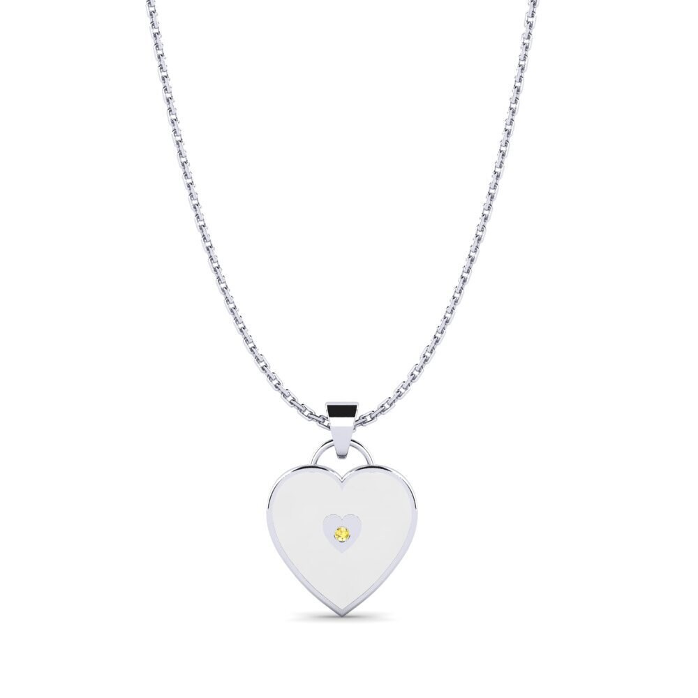 Yellow Sapphire Women's Pendant Lynda