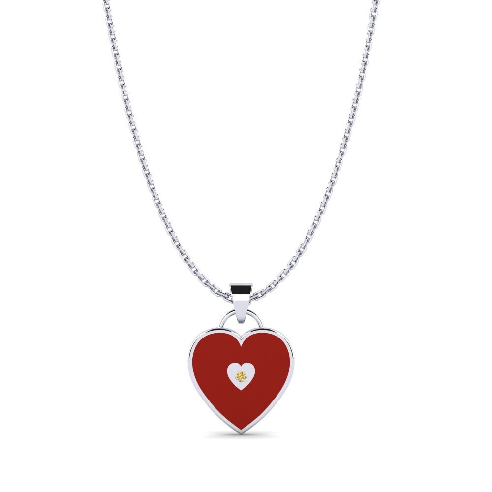 Yellow Diamond Women's Pendant Lynda