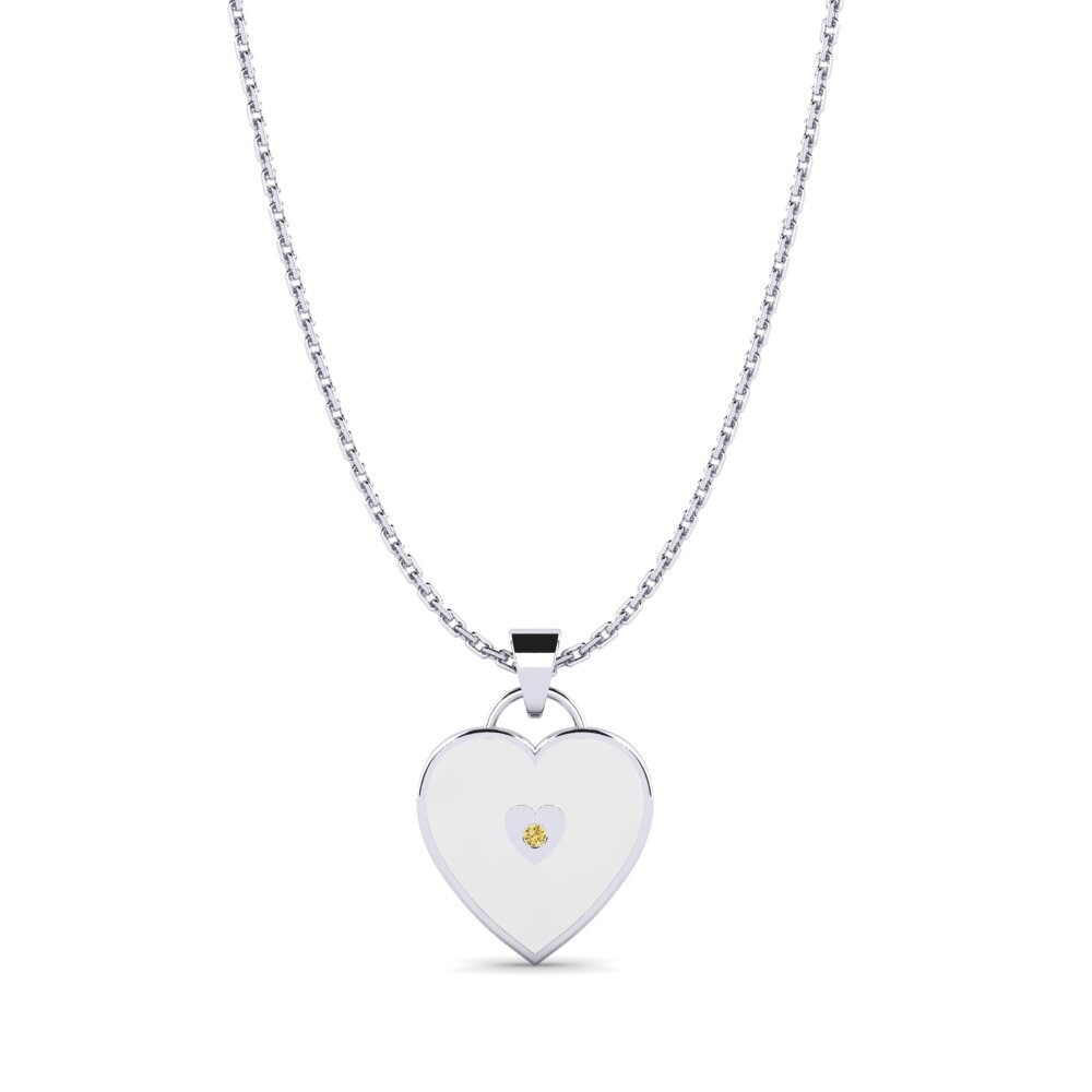 Yellow Diamond Women's Pendant Lynda