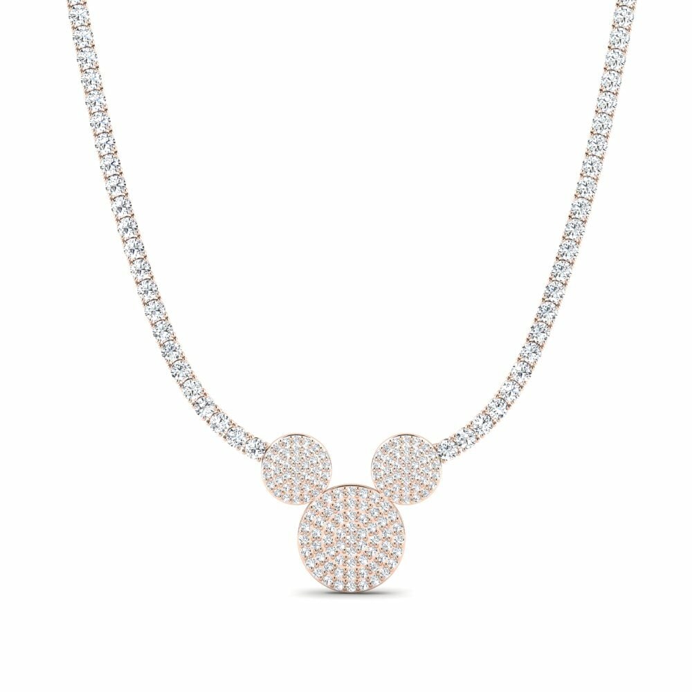14ct Rose Gold Tennis Lyngheid